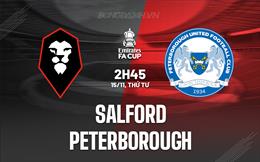 Nhận định Salford vs Peterborough 02h45 ngày 15/11 (FA Cup 2023/24)