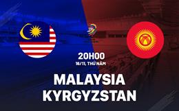 Nhận định Malaysia vs Kyrgyzstan 20h00 ngày 16/11 (Vòng loại World Cup 2026)