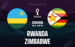 Nhận tấp tểnh Rwanda vs Zimbabwe 20h00 ngày 15/11 (Vòng loại World Cup 2026)