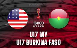 Nhận định U17 Mỹ vs U17 Burkina Faso 16h00 ngày 15/11 (U17 World Cup 2023)