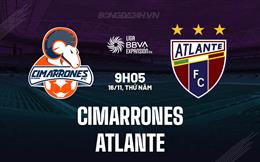 Nhận định Cimarrones vs Atlante 9h05 ngày 16/11 (Hạng 2 Mexico 2023)