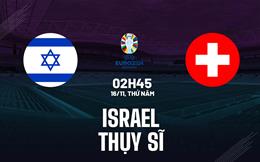 Nhận định Israel vs Thụy Sĩ 2h45 ngày 16/11 (Vòng loại Euro 2024)