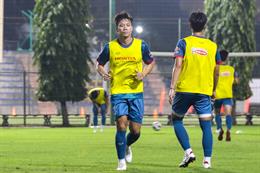 Quế Ngọc Hải, Nguyễn Thành Chung xuống tập cùng đội U23 Việt Nam