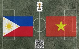 Đội hình ra sân Việt Nam vs Philippines: Tuấn Hải, Tiến Linh, Văn Toàn lĩnh xướng hàng công