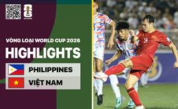 Video Philippines 0-2 Việt Nam (VL World Cup 2026): Khởi đầu suôn sẻ