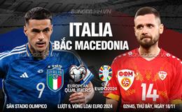 Nhận định Italia vs Bắc Macedonia (02h45 ngày 18/11): Tập dượt trước đại chiến