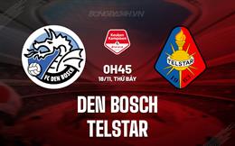 Nhận định Den Bosch vs Telstar 0h45 ngày 18/11 (Hạng 2 Hà Lan 2023/24)