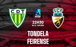 Nhận định Tondela vs Feirense 22h30 ngày 18/11 (Hạng 2 Bồ Đào Nha 2023/24)