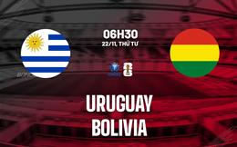 Nhận định Uruguay vs Bolivia (06h30 ngày 22/11): Tiếp đà thăng hoa