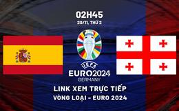 Link coi thẳng Tây Ban Nha vs Georgia 2h45 ngày 20/11 (VL triệu Euro 2024)