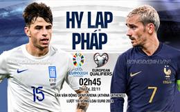 Nhận định Hy Lạp vs Pháp (02h45 ngày 22/11): Les Bleus toàn thắng ở vòng loại?