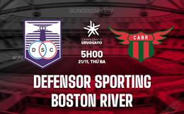 Nhận định Defensor Sporting vs Boston River 5h00 ngày 21/11 (VĐQG Uruguay 2023)