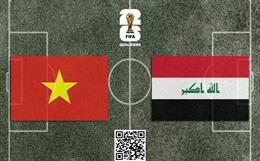 Đội hình chính thức Việt Nam vs Iraq hôm nay 21/11 (VL World Cup 2026)