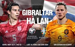 Nhận định Gibraltar vs Hà Lan (02h45 ngày 22/11): Chiến thắng dễ dàng