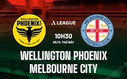 Nhận định Wellington Phoenix vs Melbourne City 10h30 ngày 25/11 (VĐQG Australia 2023/24)