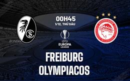 Nhận định Freiburg vs Olympiacos 0h45 ngày 1/12 (Bảng A Europa League 2023/24)