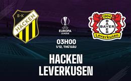 Nhận định Hacken vs Leverkusen 3h00 ngày 1/12 (Bảng H Europa League 2023/24)