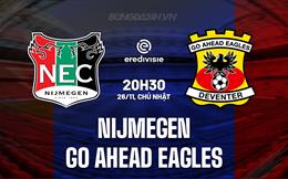 Nhận định Nijmegen vs Go Ahead Eagles 20h30 ngày 26/11 (VĐQG Hà Lan 2023/24)