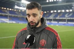 Bruno Fernandes lên tiếng sau trận thắng Everton