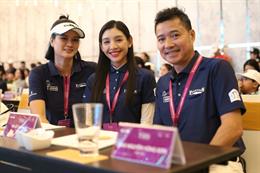 Danh thủ Hồng Sơn, Hoa khôi bóng chuyền Kim Huệ xuất hiện tại giải golf cho những huyền thoại