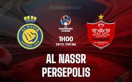 Nhận định Al Nassr vs Persepolis 1h00 ngày 28/11 (AFC Champions League 2023/24)