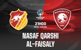Nhận định Nasaf Qarshi vs Al-Faisaly 21h00 ngày 27/11 (AFC Champions League 2023/24)