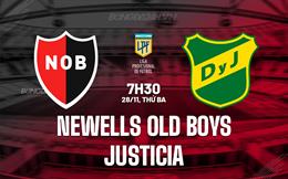 Nhận định Newells Old Boys vs Justicia 7h30 ngày 28/11 (VĐQG Argentina 2023)