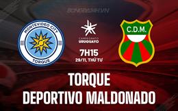 Nhận định Torque vs Deportivo Maldonado 7h15 ngày 29/11 (VĐQG Uruguay 2023)