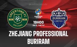 Nhận định Zhejiang Professional vs Buriram 19h00 ngày 29/11 (AFC Champions League 2023/24)