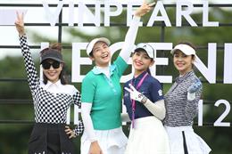Huyền My, Ngọc Hân cùng dàn người đẹp khoe sắc ở giải golf Nha Trang 
