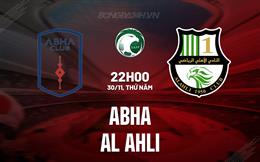 Nhận định Abha vs Al Ahli 22h00 ngày 30/11 (VĐQG Saudi Arabia 2023/24)