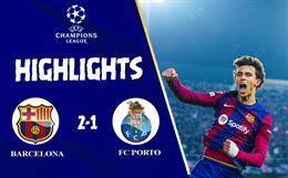 Link xem video cúp C1 Barca vs FC Porto: 3 bàn thắng cho người Bồ