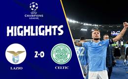 Video Lazio vs Celtic: Immobile đưa Lazio vượt qua vòng bảng