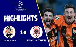 Video Shakhtar Donetsk vs Royal Antwerp: 3 điểm cho chủ nhà