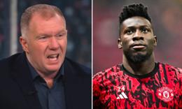 Paul Scholes chỉ trích Andre Onana dữ dội