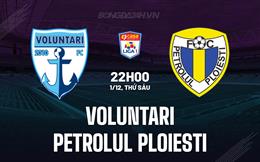 Nhận định Voluntari vs Petrolul Ploiesti 22h00 ngày 1/12 (VĐQG Romania 2023/24)