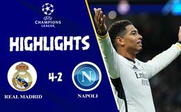 Link xem video Real Madrid vs Napoli: Lại là Jude Bellingham