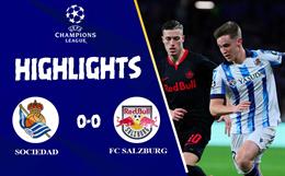 Link xem video Real Sociedad vs FC Salzburg: Tấn công dồn dập