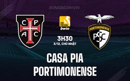 Nhận định Casa Pia vs Portimonense 3h30 ngày 3/12 (VĐQG Bồ Đào Nha 2023/24)