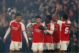 Arsenal là đội bóng mạnh thứ hai ở Champions League mùa này