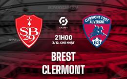 Nhận định - dự đoán Brest vs Clermont 21h00 ngày 3/12 (VĐQG Pháp 2023/24)