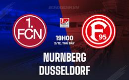 Nhận định Nurnberg vs Dusseldorf 19h00 ngày 2/12 (Hạng 2 Đức 2023/24)