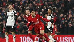 Những con số ấn tượng sau trận Liverpool 4-3 Fulham
