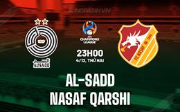 Nhận định Al-Sadd vs Nasaf Qarshi 23h00 ngày 4/12 (AFC Champions League 2023/24)