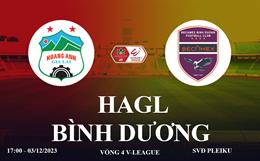 Xem trực tiếp HAGL vs Bình Dương vòng 4 V-League 23/24 ở đâu ?