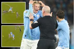 Tình huống trọng tài cướp đi chiến thắng của Man City trước Tottenham