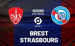 Nhận định bóng đá Brest vs Strasbourg 2h30 ngày 8/12 (Ligue 1 2023/24)