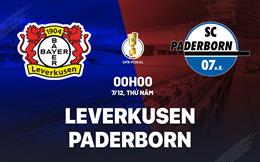 Nhận định bóng đá Leverkusen vs Paderborn 0h00 ngày 7/12 (Cúp QG Đức 2023/24)