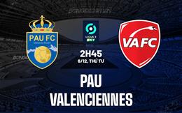 Nhận định Pau FC vs Valenciennes 2h45 ngày 6/12 (Hạng 2 Pháp 2023/24)
