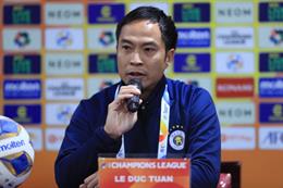 HLV Lê Đức Tuấn: Chiến thắng này là động lực để Hà Nội trở về V.League
